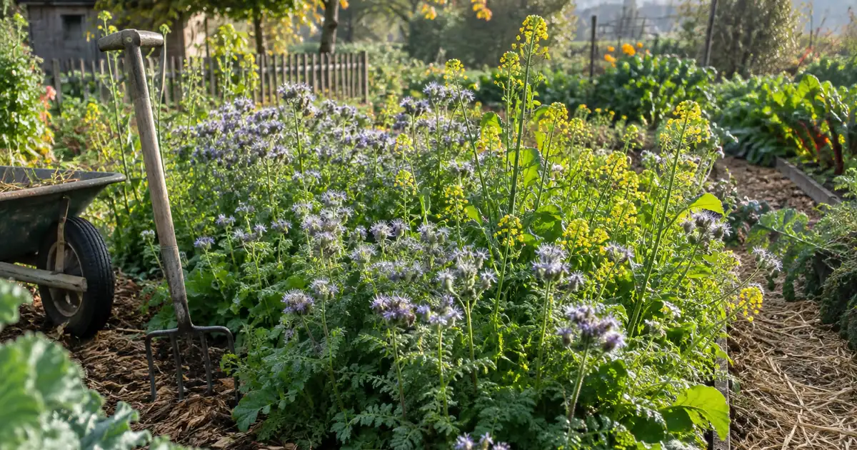 Engrais vert : que semer en automne au potager ?