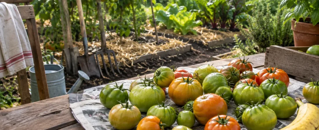 Faire mûrir les tomates vertes : 4 méthodes simples