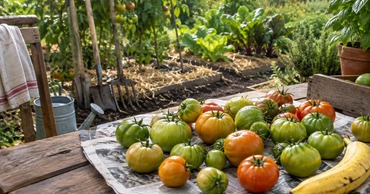 Faire mûrir les tomates vertes : 4 méthodes simples