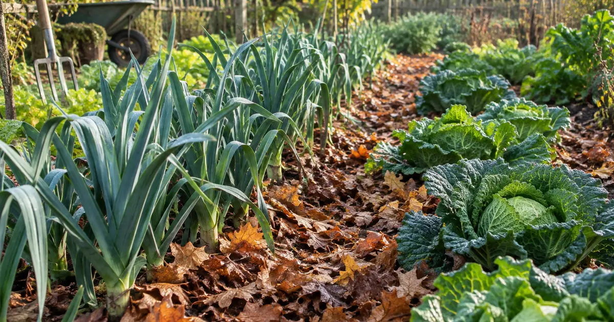 Paillage potager : pailler avec les feuilles mortes