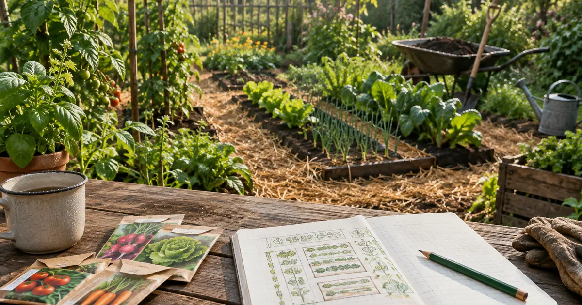 Plan potager 2027 : planifier, rotation et calendrier