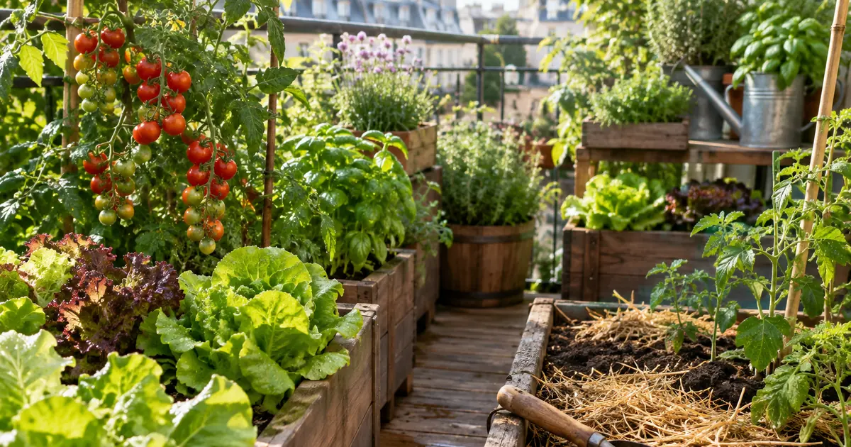 Potager sur balcon : que planter et comment réussir