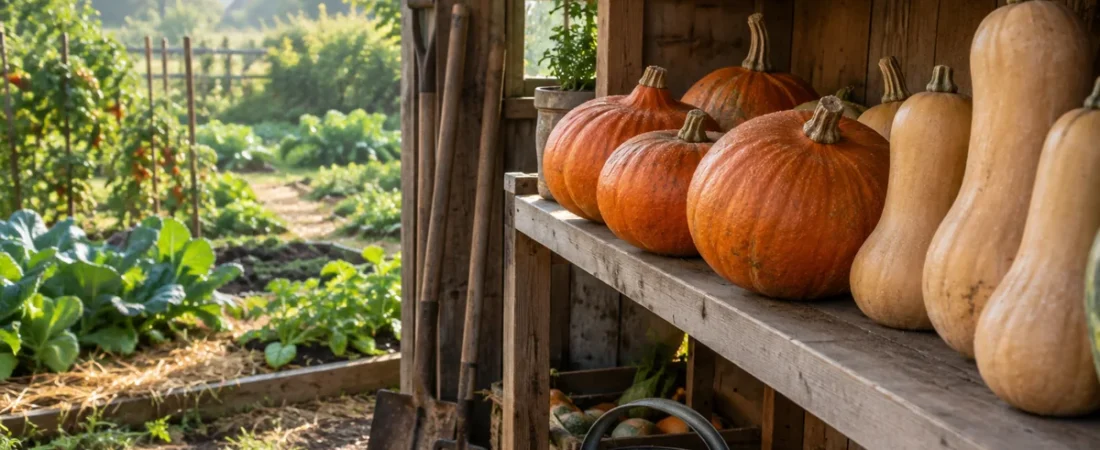 Conserver potiron, butternut et courges tout l&rsquo;hiver