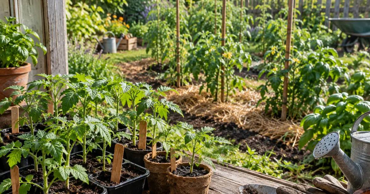 Semis de tomates : quand semer et comment réussir