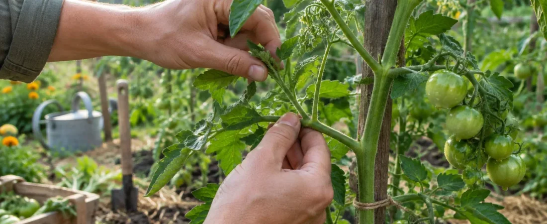 Tailler les tomates : gourmands, étêtage, feuilles