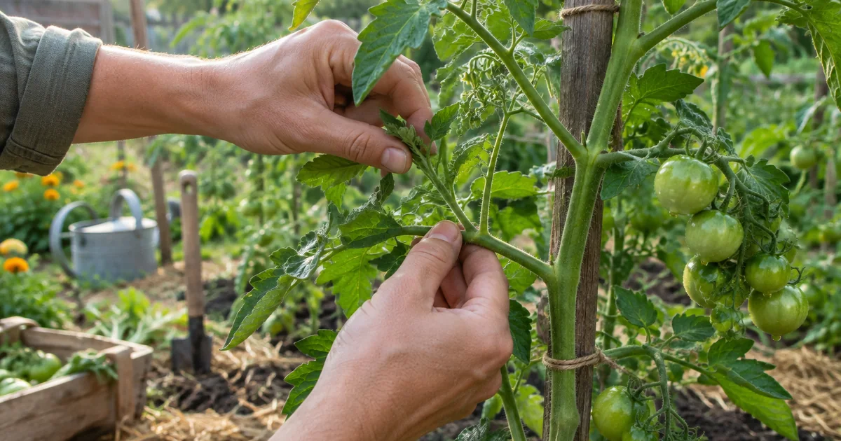 Tailler les tomates : gourmands, étêtage, feuilles