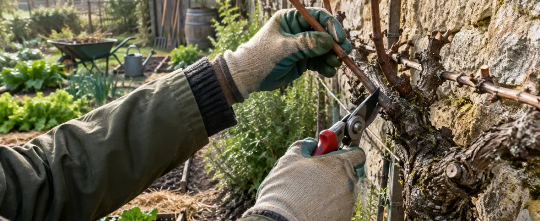 Tailler la vigne : quand et comment, même débutant