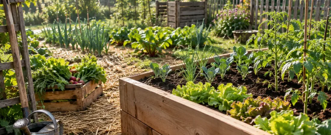 Carré potager bois : quel bois, dimensions et fabrication