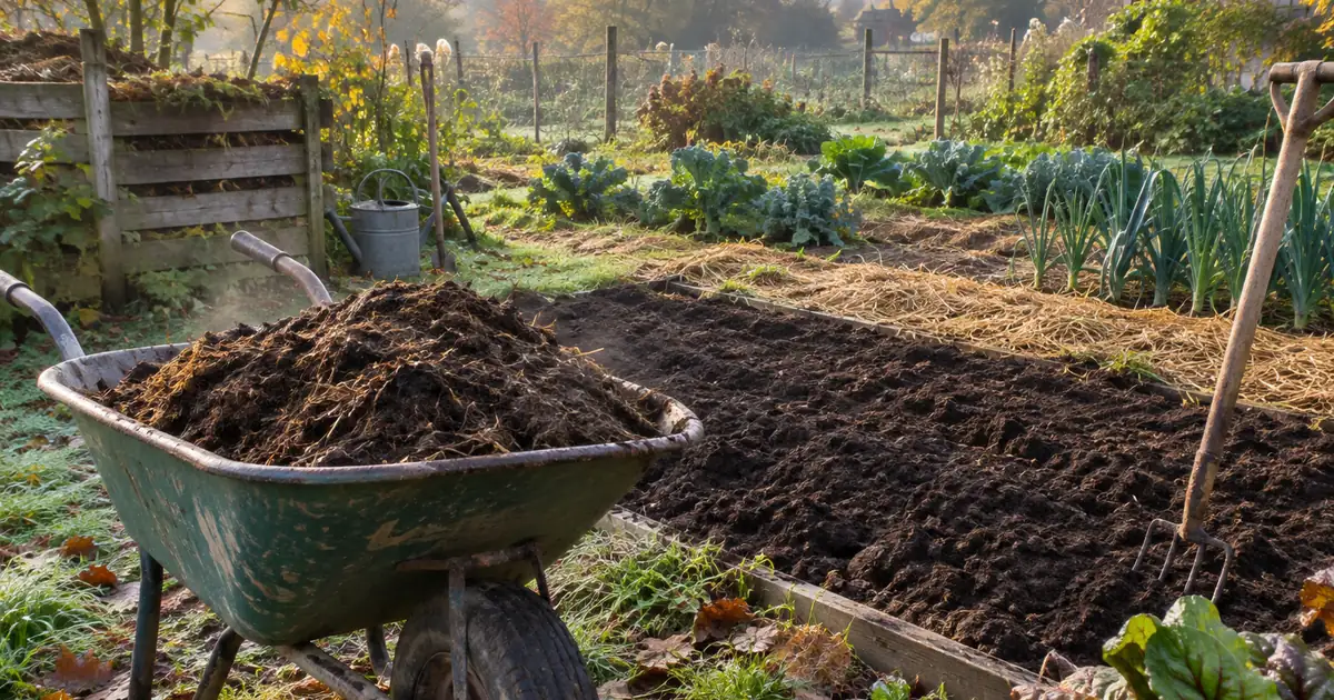 Fumier au potager : lequel choisir, quand et combien