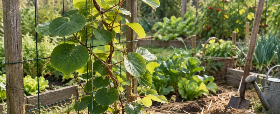 Planter un kiwi : mâle, femelle, taille et récolte