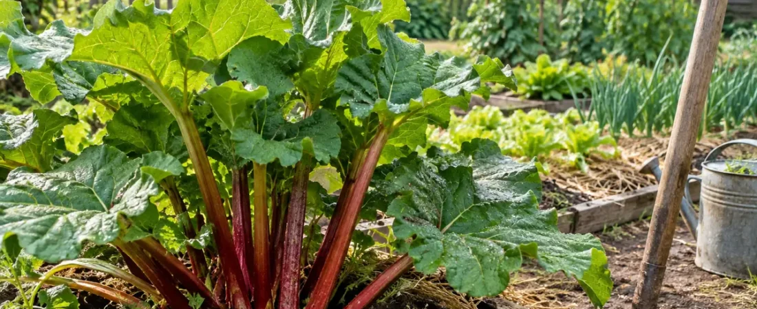 Planter la rhubarbe : quand, où et comment la cultiver