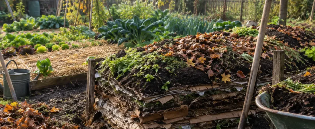 Potager en lasagne : la méthode pas à pas (sans bêcher)