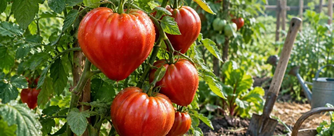 Tomate cœur de bœuf : semis, plantation, taille, récolte
