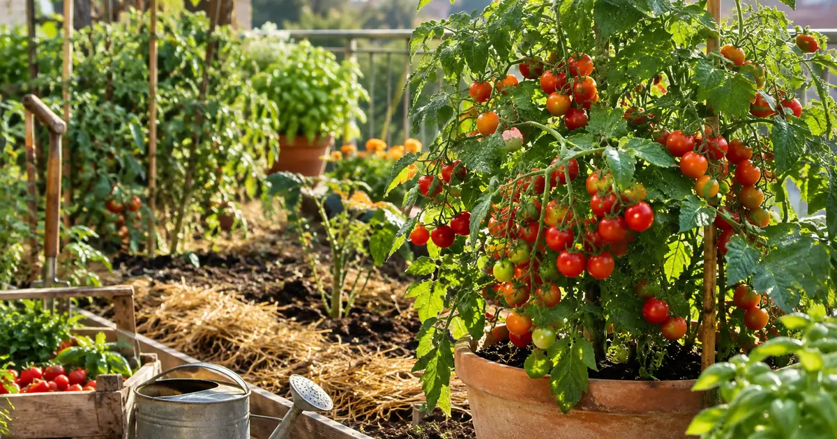 Tomates en pot : taille du pot, variétés, arrosage