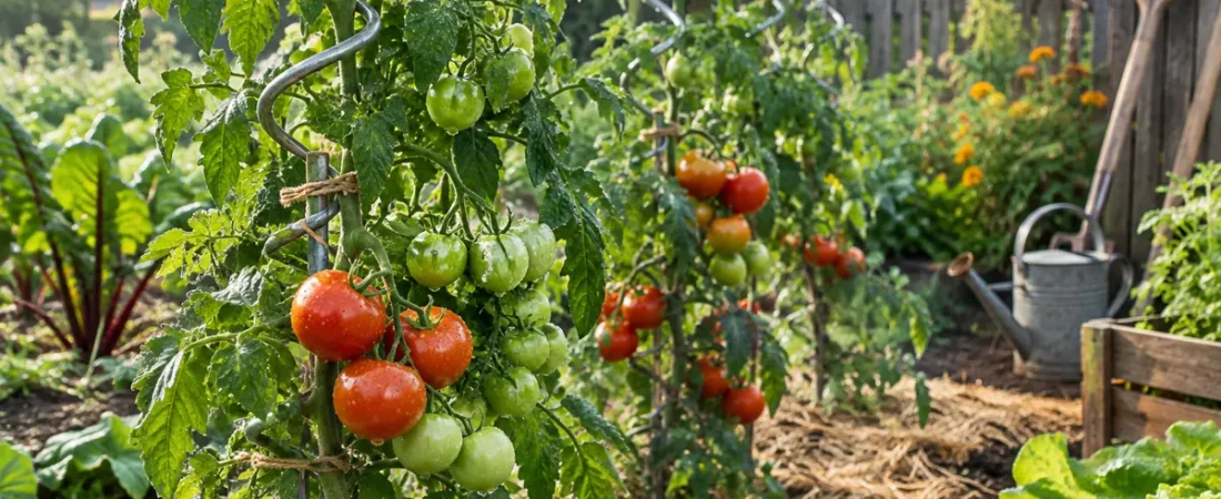 Tuteur tomate : lequel choisir et comment tuteurer