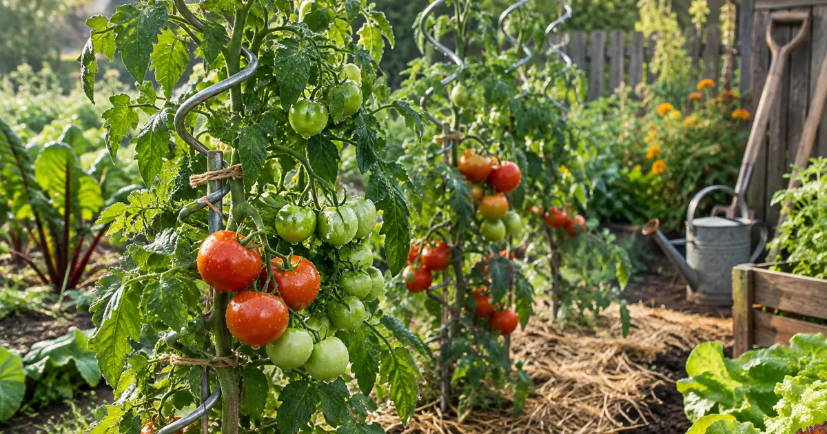 Tuteur tomate : lequel choisir et comment tuteurer